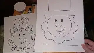 Saint Patrick's Day Leprechaun fine motor activities for kids to help improve handwriting skills