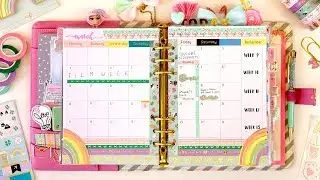 PLAN WITH ME March Monthly 2019 ft. Simply Gilded 