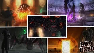 All Boss Cutscenes - God Hand (PS2)