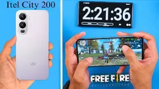 Itel City 200 Free Fire Test | Itel City 200 FF Gameplay | Itel City 200 Gaming Test | Itel City 200