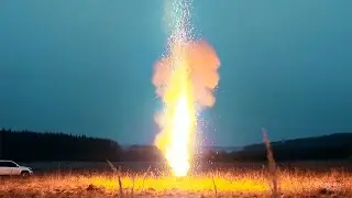 Man Creates Super Sparkler