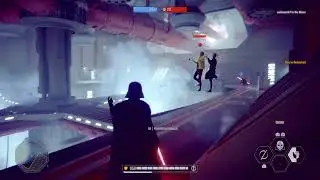 Vader Ledge Choke Double Kill HVV STAR WARS&trade; Battlefront&trade; II