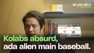 Kolaborasi ABSURD😮 -  Saat Alien Masuk Lapangan Baseball🤖
