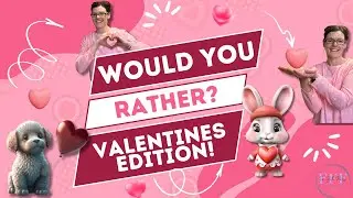 VALENTINES DAY WOULD YOU RATHER | WORKOUT! Valentine's Day Brain  Break | GAMES FOR KIDS! #kids