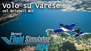 Passeggiata aerea sul lago di Varese || Microsoft Flight Simulator 2024