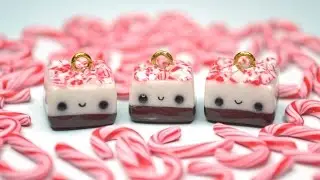 Christmas Peppermint Bark | Polymer Clay Tutorial