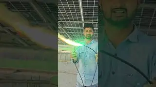 Short circuit when 32 solar panels are connected together #GALAXYSOLARSYSTEMS #viralvideos