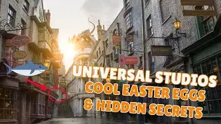 Obscure Universal Studios Easter Eggs You've NEVER Noticed