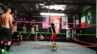Beginners Running the ropes at Santino Bros. Wrestling