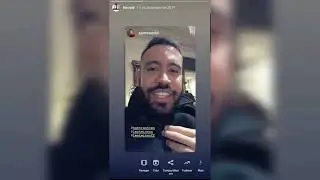Samir Duarte contando que arrasou usando um Nastra na entrevista com o elenco de Cats