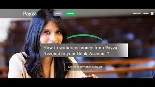 How to withdraw money from Payza Account to your Bank Account