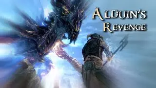 Skyrim in 2020: Alduin Invades High Hrothgar - Battle of Thu'um Masters
