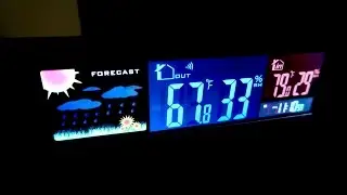 Wireless Weather Forecast Station Unboxing and Reviews