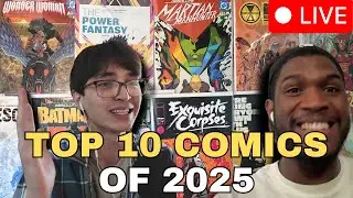 [Live] TOP 10 Comic Books of 2025
