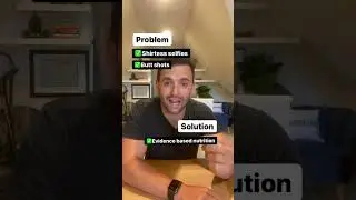 Nutrition Doctor Explains Shirtless Selfies And Buttshots