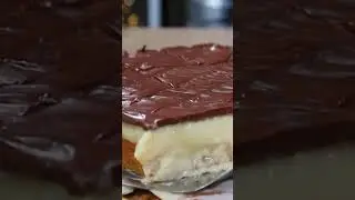 Chocolate Eclair Snack Cake #shorts