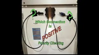 Solar panel polarity checking