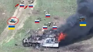 Российский танк Т-90М прорвал украинские позиции. И вот что произошло.