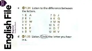 English File beginner 4th edition SB_1.34