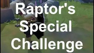 How To Get Raptor's Special Slayer Challenge For The 3 Trophies
