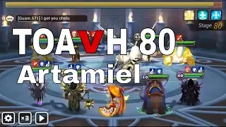 TOA 80 Artamiel Wind Monkey King Light Yeti Hard Mode - Summoners War