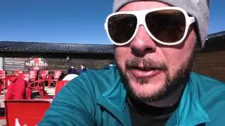 Turisterna testar backarna i Sierra Nevada