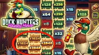 THE NEW DUCK HUNTER SLOT IS INSANE!!