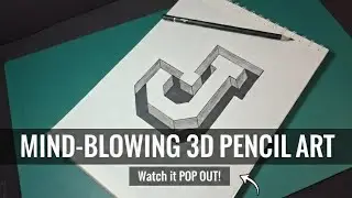 Watch This Letter J Pop Out of the Paper!