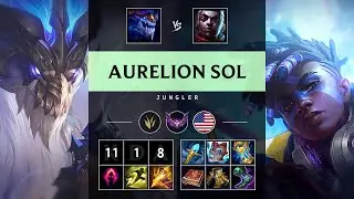 Aurelion Sol Jungle vs Ekko - NA Master Patch 25.20