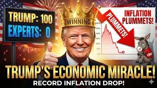 Trump's Economic MIRACLE: Record Inflation Drop Shocks the World!