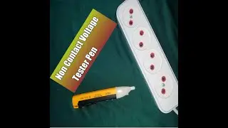 AC Non Contact Voltage Tester Pen  قلم رائع لفحص الكهرباء دون لمس الأسلاك