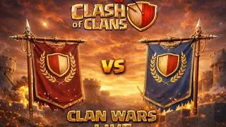 CWL DAY 1&ndash;7 LIVE 🔥 | Master 3 &bull; Crystal &bull; Gold League | Clash of Clans CWL 3 Clans War