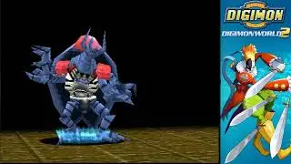 Digimon World 2 - Blue Falcon Guardian Boss Fight