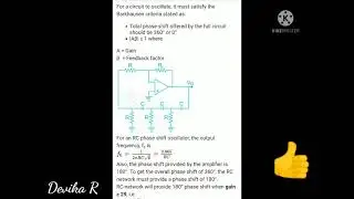 Analog electronics concepts l RC phase shift oscillator l TNEB l TRB l TANCET l GATE Exampreparation