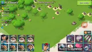 Boom beach, Dr.Terror destroy in unique style