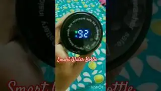 Smart Water Bottle With Temperature Display Led #shorts #youtubeshorts #amazonfinds #unboxing