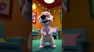 cute dog dancing 😁 #cuteanimals #aiart #animation #dancevideo