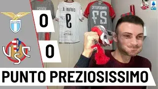 LAZIO-CREMONESE 0-0 | NICOLA imbavaglia SARRI! punto d'ORO per la Cremo!