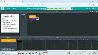 Lesson 10 Music Lab Intro Tutorial 14 Express Course  code org  #Coding #Gmaing #Website
