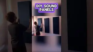 Building DIY Acoustic Panels #diy #homestudio #building