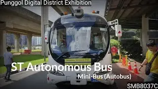 Punggol Digital District Exhibition ST Autonomous Bus