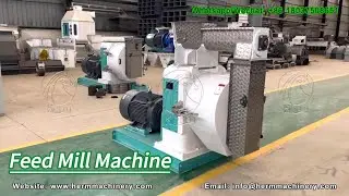 Feed Mill Machine for Making Poultry and Chicken Feed Pellet - Herm Machinery #feedpelletplant