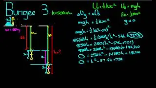 Hooke's Constant - Bungee Jumping Example 3 (Part 2)