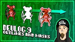 Drawing OUTLINES with PYGAME! (Ork Slayer Indie Devlog #9 - Outlines & Masks)