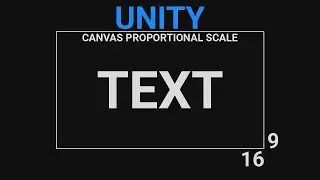 [EN] Canvas uniform scaling - Unity Tutorial