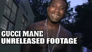 Gucci Mane Rare Hood Footage &ndash; Same Day as Iconic Freestyle