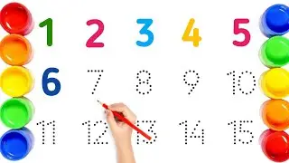 Learn Counting 1 to 15 | Kids Learning Video | abc kids class