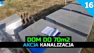 Odcinek 16. Budowa domu do 70m2. Wyliczanie kanalizacji.