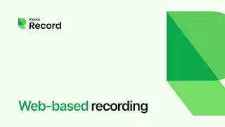 Web-based recording