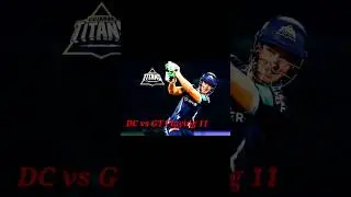 DC vs GT Playing 11 IPL 2023 #shorts #youtubeshorts #dc #cricket